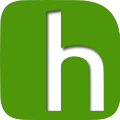 The green h icon as a visual represention of our approach in helping independent professionals, small businesses and tradespeople.